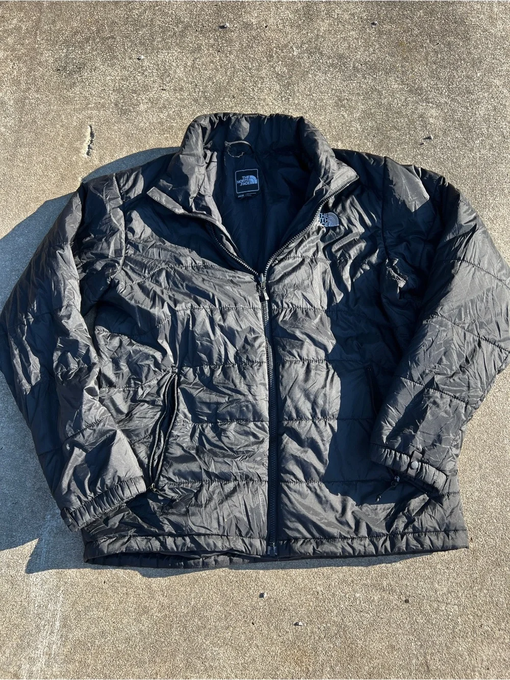 The North Face Men’s Black Quilted Insulated Jacket
